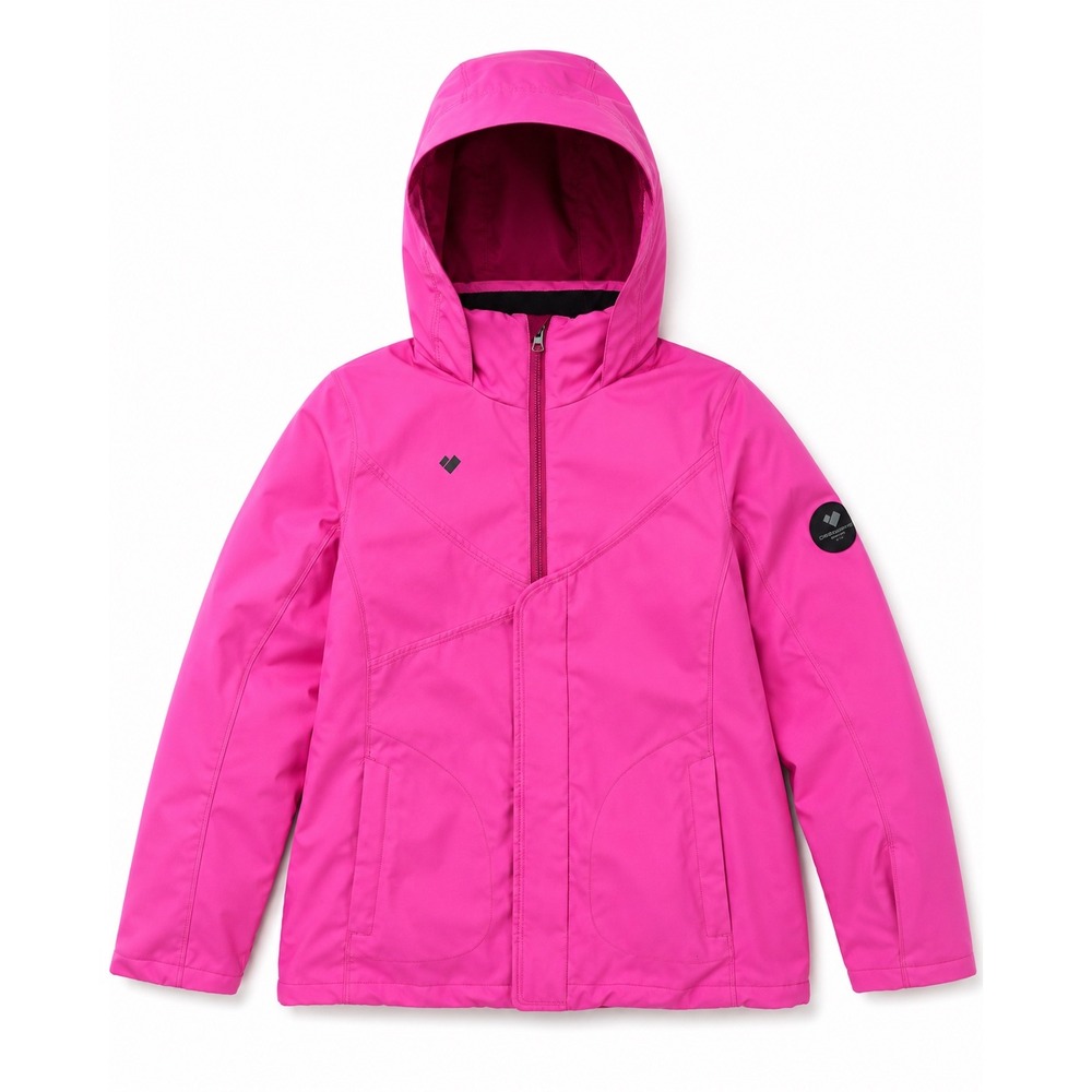 Obermeyer Teen Girls Pink Ski Jacket Snow Coat Teen Medium 10-12